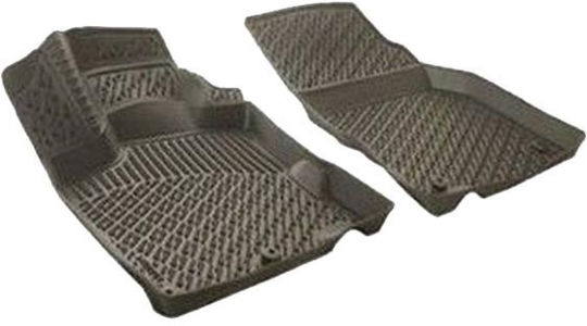 Carro 234291 Floor Mats Mats 3d Rubber Tpe Peugeot Boxer Fiat Ducato/citroen Jumper 2006 2 Pieces Black