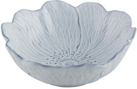Bordallo Pinheiro Serving Bowl Round White with Diameter 17cm