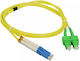 A-LAN U/UTP Network Cable Ethernet 2m Yellow