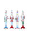 MSA Christmas Nutcracker 42cm Red 4pcs
