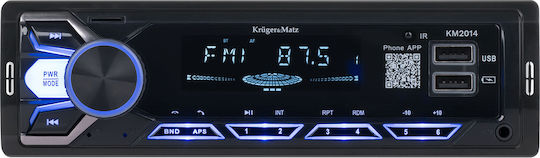 Kruger & Matz Car Radio 1 DIN Bluetooth USB