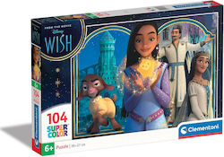 Clementoni Super Color Disney Wunsch 104 Stück