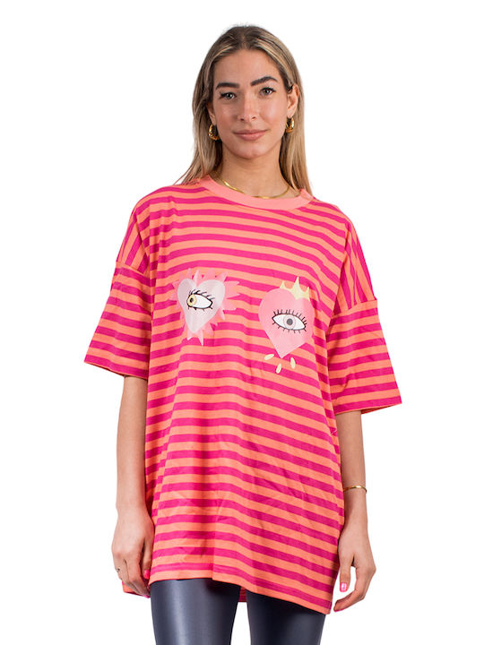 PCP Kenzie Γυναικείο T-shirt Salmon
