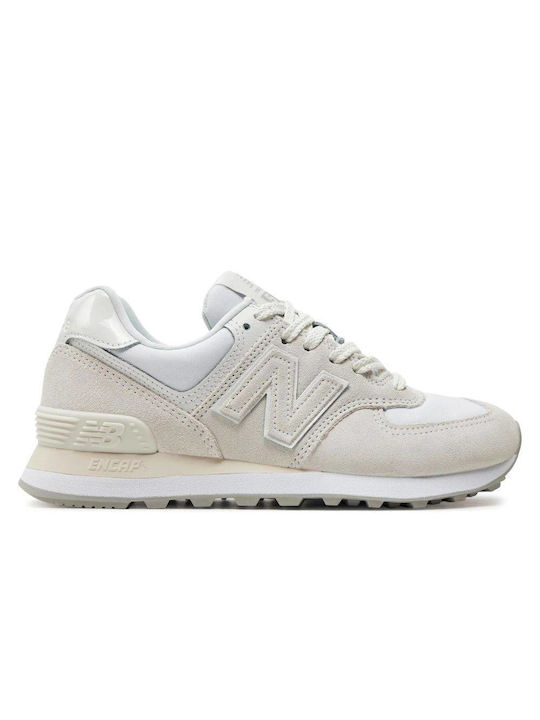 New Balance 574 Γυναικεία Sneakers Cloud White