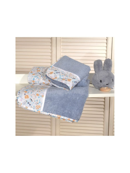 Baby Oliver Set of baby towels 2pcs Raff 70 cmx120cm Weight 450gr/m²