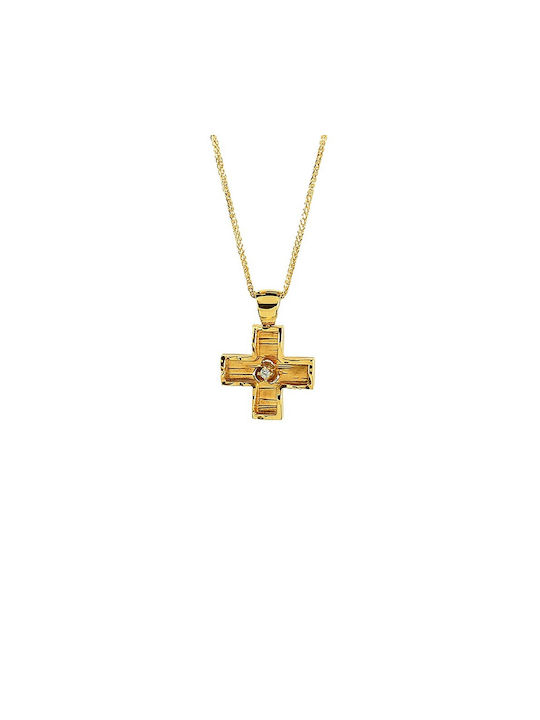 VRjewels Femeiesc Aur Cruce 14K