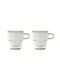 Becher Glas Transparent 350ml 2Stück