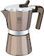 Bra Stovetop Espresso Pot 6 Cups Argintiu