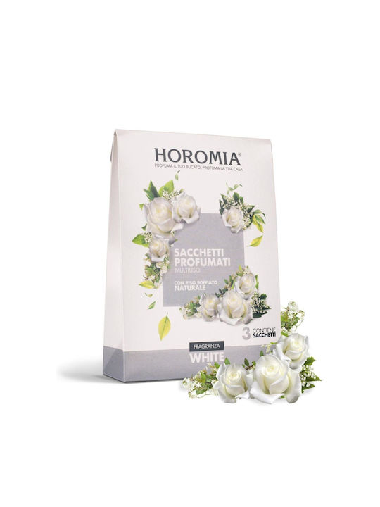 Horomia Αρωματικό Ντουλάπας White με Άρωμα Τριαντάφυλλο SC-HK-114 3τμχ