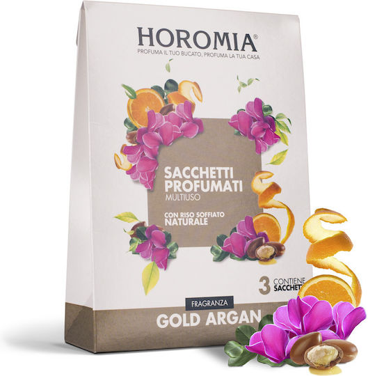 Horomia Ароматен за гардероб Gold Argan SC-HK-117 3бр