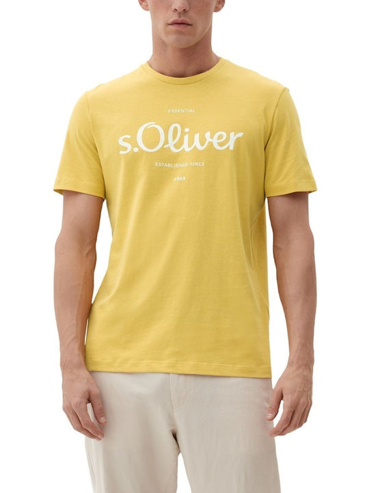 S.Oliver Men's Blouse Yellow
