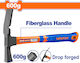 Wadfow Σφυρί 600gr με Λαβή Fiberglass WHM3306