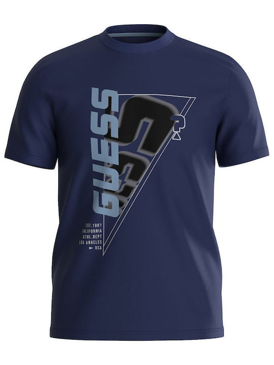 Guess Herren Shirt Blau