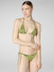 Bikini Slip with Ties Yellow