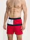 Men's Swimwear Shorts Red