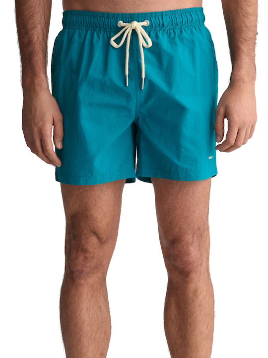 Gant Men's Swimwear Shorts Ocean Turquoise