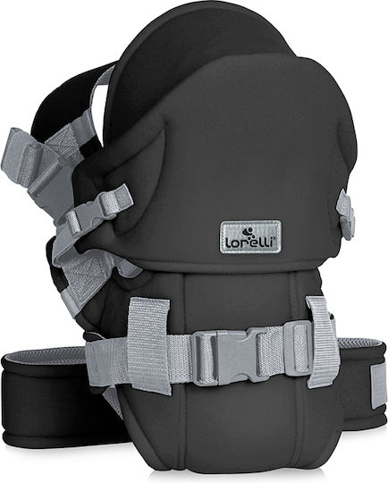 Lorelli Κλασικός Μάρσιπος Weekend Black+Grey με Μέγιστο Βάρος 9kg