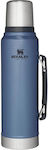 Stanley Classic Legendary Μπουκάλι Θερμός Ανοξείδωτο BPA Free Stainless Steel Thermos Ανοξείδωτο Μπουκάλι Θερμός 1lt με Λαβή