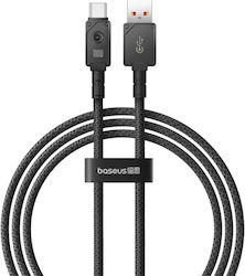 Baseus Unbreakable USB 2.0 Cablu USB-C bărbătesc - USB-A de sex masculin 100W Negru 1m (BG-40426)
