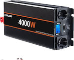 Pure Sine Wave Inverter 4000W 24V