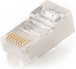 Gembird Plug6sp/10 Wire Connector Rj-45 Transparent