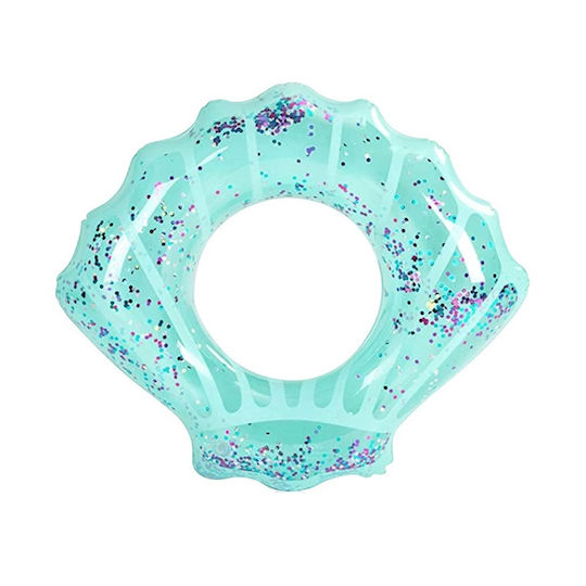 Shell Kids' Swim Ring with Diameter 80cm from 9 Years Old Blue