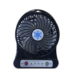 USB Office/Home Fan Black Portable