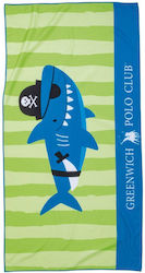 Greenwich Polo Club 3760 Kids Beach Towel 140x70cm