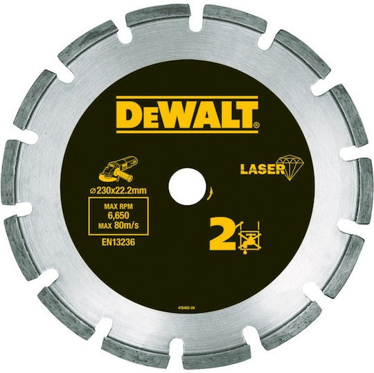 Dewalt DT3773 Cutting Disc Hole Diameter 230mm 1pcs