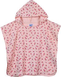 Energiers Kinder Strandponcho Rosa