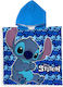 Disney Lilo Stitch Παιδικό Πόντσο Θαλάσσης Μπλε