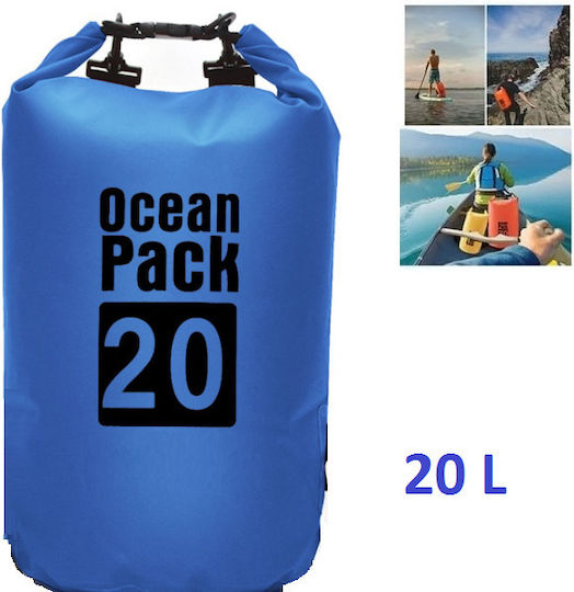 Ocean Pack Sac Uscat De Umar Rucsacuri De Mână 20lt Albastru