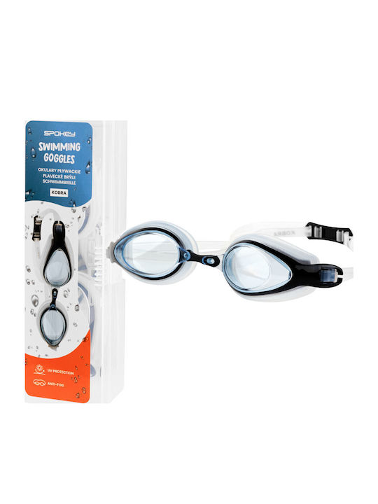 Spokey Swimming Goggles Adults with Anti-fog Lenses Transparent