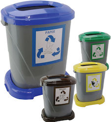 Viosarp Recycling Plastic Waste Bin 50lt