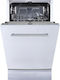 Arielli Fully Built-In Dishwasher L45xH81.5cm