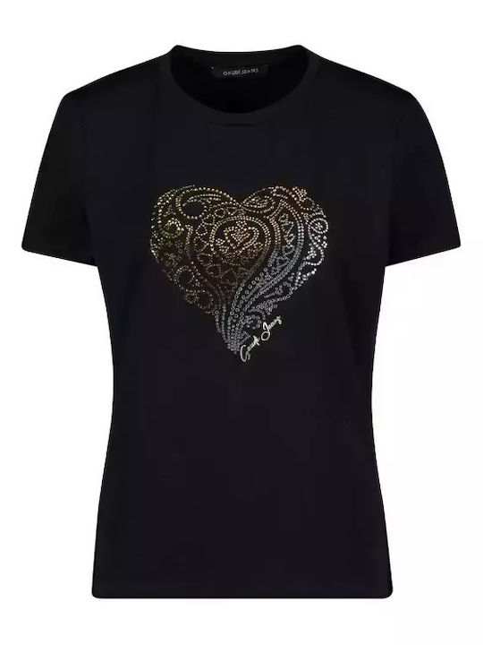 Gaudi Γυναικείο T-shirt Μαύρο