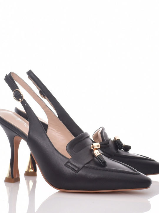 Favela Black Heels