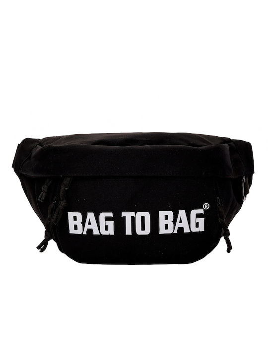 Bag to Bag Γυναικείο Τσαντάκι Μέσης Μαύρο