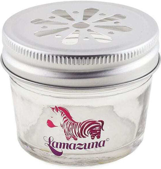 Lamazuna Allgemeine Verwendung Glasvase mit Deckel Transparent 100ml Lamazuna Allgemeine Verwendung Glasvase mit Deckel Transparent 100ml