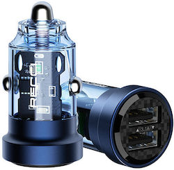 Recci Φορτιστής Αυτοκινήτου με Θύρες 2xUSB-A Recci Φορτιστής Αυτοκινήτου με Θύρες 2xUSB-A