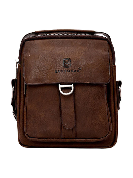 Herrentasche Schulter / Crossbody Braun