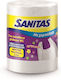 Sanitas Scented Trash Bags Capacity 24lt with Handles Easy-pack 46x50cm 100pcs White