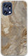 The Marble Collection - Natural Задна корица Силикон 1.5мм Многоцветен (Oppo Find X5 Pro)