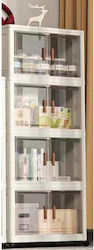 Metallic Storage Cupboard 60x34x34cm