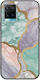 The Marble Collection - Pastel Back Cover Silicon 1.5mm Multicolor (Vivo Y21s)