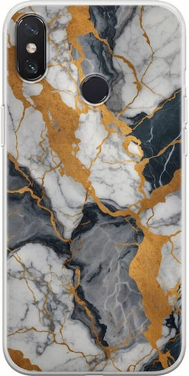 The Marble Collection - Artistic Задна корица Силикон 1.5мм Многоцветен (Redmi Note 6 Pro)