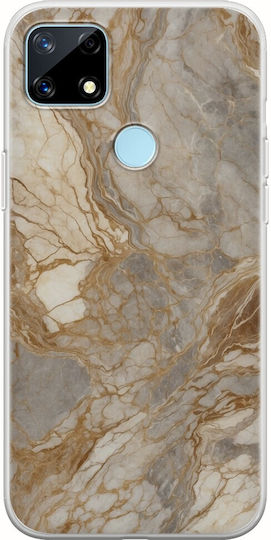 The Marble Collection - Natural Back Cover Σιλικόνης 1.5mm Πολύχρωμο (Realme 7i)