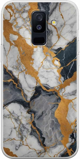 The Marble Collection - Artistic Back Cover Silicone 1.5mm Multicolour (Galaxy A6+ 2018)