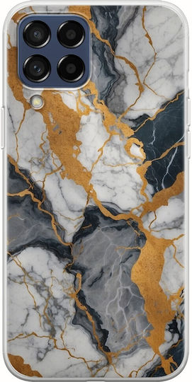 The Marble Collection - Artistic Back Cover Silicone 1.5mm Multicolour (Galaxy M53 5G)