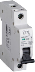 Kanlux Μονοπολικός Διακόπτης Ράγας 230V 40A